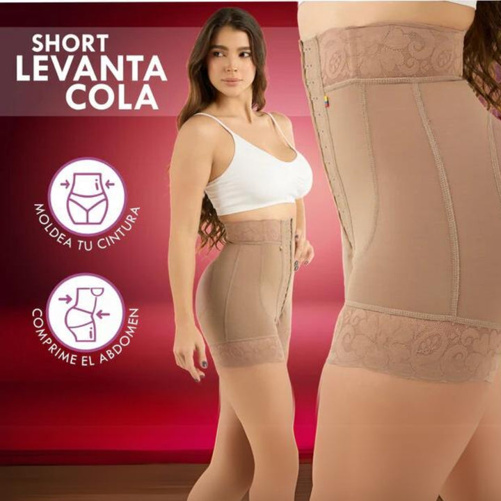 Faja Short Levanta Cola en Powernet