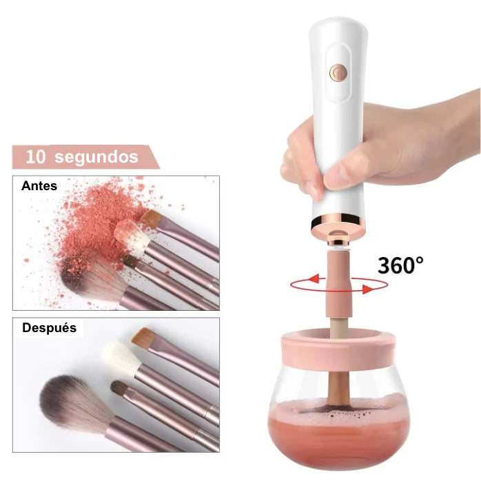 Maquillaje Limpio: Secadora y Limpiadora de Brochas