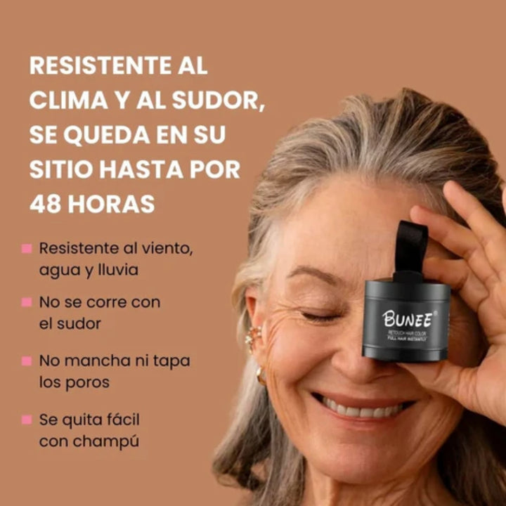 Bunee - Tintura de Cabello (Cubre Todas las Canas de Forma Efectiva)