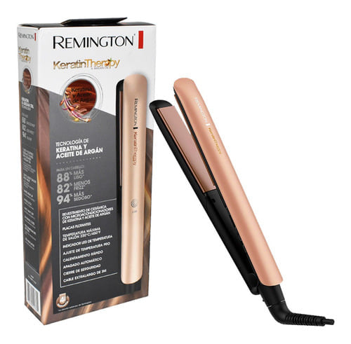 Plancha Profesional Remington con Queratina y Aceite de Argán